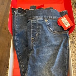 Brand new with tags Spanx distressed skinny jeans size small petite